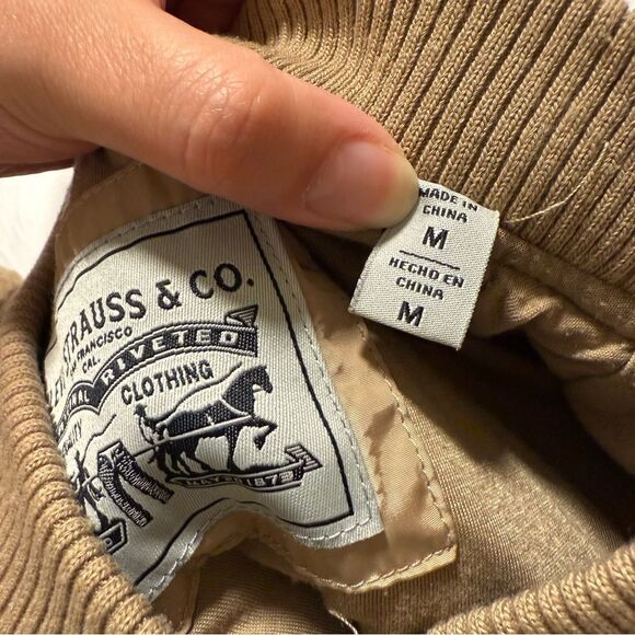 Levi's 168056 Womens Plush Sherpa Bomber Jacket - Picture 11 of 13